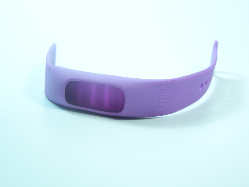 Silicone watchband