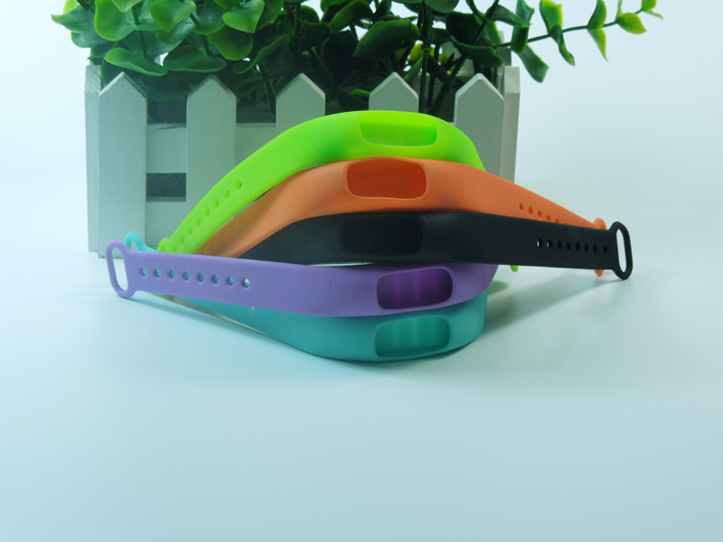 Silicone watchband